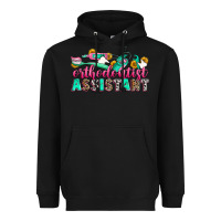 Black orthodontist assistant Heavyweight Hoodie - Zillion Design Studio