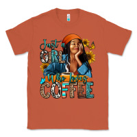 Copper Just a girl who loves coffee Classic Tee - RanaPortraitStore