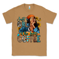 Toasted Coconut Just a girl who loves coffee Classic Tee - RanaPortraitStore