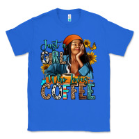 True Royal Just a girl who loves coffee Classic Tee - RanaPortraitStore