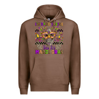 Chestnut i'm dead inside but it's mardi gras Premium Hoodie - Jasminsmagicworld