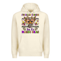 Sandshell i'm dead inside but it's mardi gras Premium Hoodie - Jasminsmagicworld