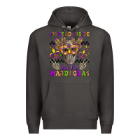Smoke i'm dead inside but it's mardi gras Premium Hoodie - Jasminsmagicworld