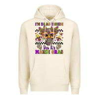 Tofu i'm dead inside but it's mardi gras Premium Hoodie - Jasminsmagicworld