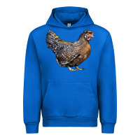 Cobalt Cream Legbar Chicken Urban Hoodie - LillyAllenDesigns