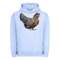 Pigment Grape Ice Cream Legbar Chicken Urban Hoodie - LillyAllenDesigns
