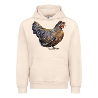 Sandshell Cream Legbar Chicken Urban Hoodie - LillyAllenDesigns