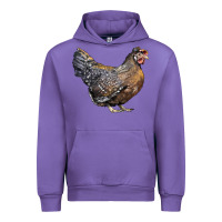 Tulip Cream Legbar Chicken Urban Hoodie - LillyAllenDesigns