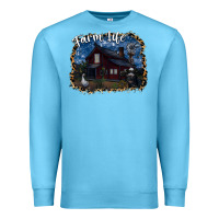 Ocean Blue farm life2 Premium Sweatshirt - SublimationCraftShop