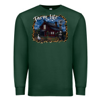 Sports Green farm life2 Premium Sweatshirt - SublimationCraftShop