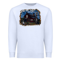 White farm life2 Premium Sweatshirt - SublimationCraftShop