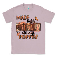 Lilac Made with melanin always poppin' Classic Tee - RanaPortraitStore