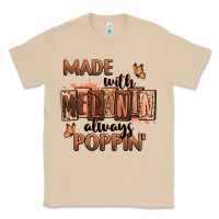 Mushroom Made with melanin always poppin' Classic Tee - RanaPortraitStore