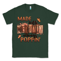 Sports Green Made with melanin always poppin' Classic Tee - RanaPortraitStore