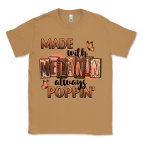 Toasted Coconut Made with melanin always poppin' Classic Tee - RanaPortraitStore