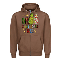 Chestnut Oh Christmas tree Christmas cake Zipper Hoodie - RanaPortraitStore