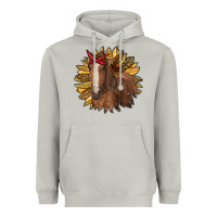 Moon Dust sunflower with horse Heavyweight Hoodie - RanaPortraitStore