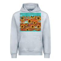 Heather Grey turquoise leopard distressed serape background tumbler Urban Hoodie - Jasminsmagicworld