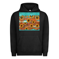 Pigment Black turquoise leopard distressed serape background tumbler Urban Hoodie - Jasminsmagicworld