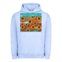 Pigment Grape Ice turquoise leopard distressed serape background tumbler Urban Hoodie - Jasminsmagicworld