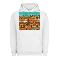 Pigment Lunar Rock turquoise leopard distressed serape background tumbler Urban Hoodie - Jasminsmagicworld