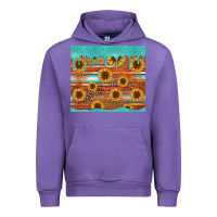 Tulip turquoise leopard distressed serape background tumbler Urban Hoodie - Jasminsmagicworld