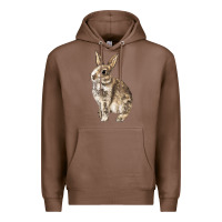 Chestnut Rabbit Premium Hoodie - LillyAllenDesigns