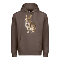 Coffee Rabbit Premium Hoodie - LillyAllenDesigns