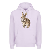 Lilac Rabbit Premium Hoodie - LillyAllenDesigns