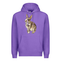 Purple Rabbit Premium Hoodie - LillyAllenDesigns