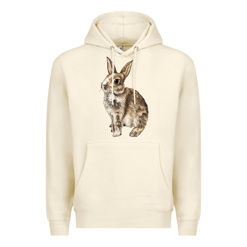 Rabbit Premium Hoodie by LillyAllenDesigns | Teevron