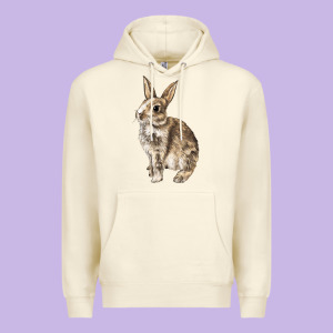 Rabbit Premium Hoodie Designed By Lillyallendesigns