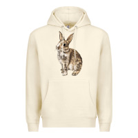 Sandshell Rabbit Premium Hoodie - LillyAllenDesigns