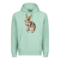 Seafoam Rabbit Premium Hoodie - LillyAllenDesigns