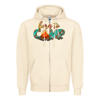 Sandshell born to camp Zipper Hoodie - texasbilliewilder