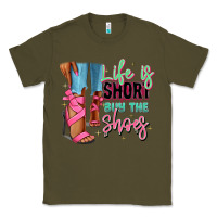 Army Green Afro heels Classic Tee - RanaPortraitStore