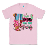 Bubblegum Pink Afro heels Classic Tee - RanaPortraitStore