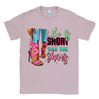 Lilac Afro heels Classic Tee - RanaPortraitStore