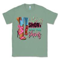 Sage Afro heels Classic Tee - RanaPortraitStore