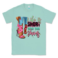 Seafoam Afro heels Classic Tee - RanaPortraitStore
