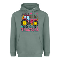 Sage just a girl who loves tractors Heavyweight Hoodie - Zillion Design Studio