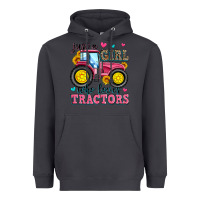 Smoke just a girl who loves tractors Heavyweight Hoodie - Zillion Design Studio