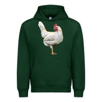 Foreset Green leghorn chicken Urban Hoodie - LillyAllenDesigns