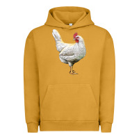 Pigment Peanut Butter leghorn chicken Urban Hoodie - LillyAllenDesigns