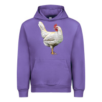 Tulip leghorn chicken Urban Hoodie - LillyAllenDesigns