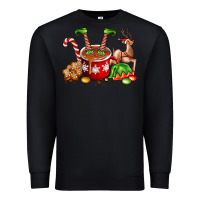Black chocolate elf Premium Sweatshirt - FaDigitalArtStudio