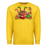 Lemon chocolate elf Premium Sweatshirt - FaDigitalArtStudio