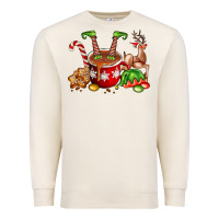 Sandshell chocolate elf Premium Sweatshirt - FaDigitalArtStudio