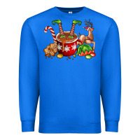 True Royal chocolate elf Premium Sweatshirt - FaDigitalArtStudio