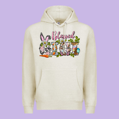 Blessed Gigi Easter Premium Hoodie Designed By Barkaloodesign